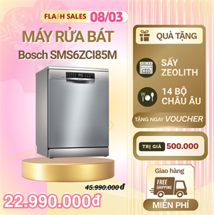 Máy rửa chén Bosch SMS6ZCI85M Series 6